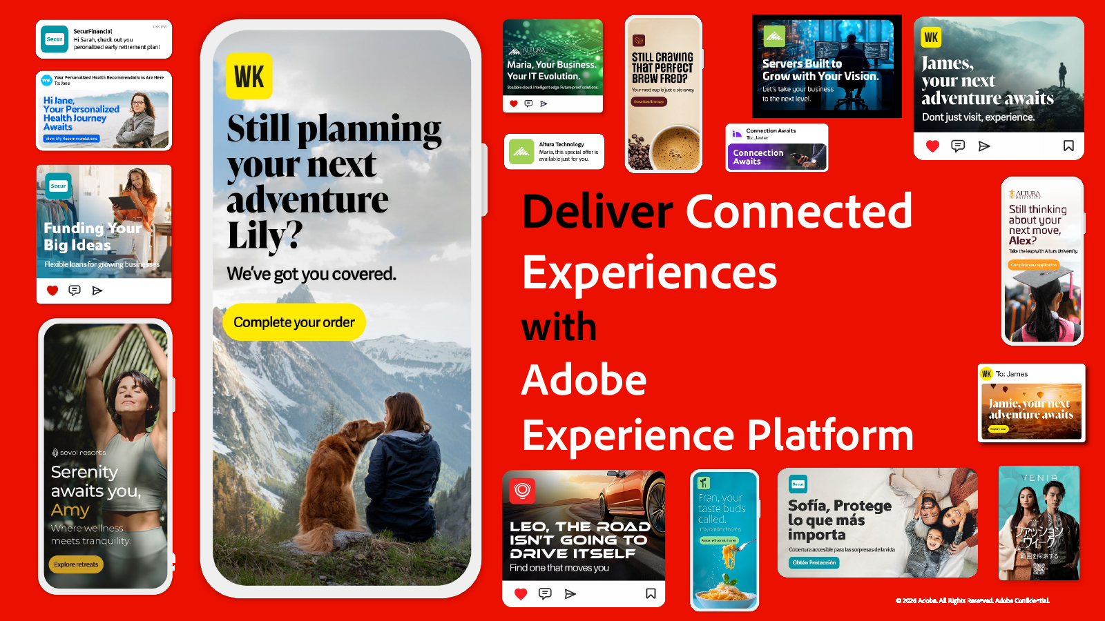 AEP — connected experiences across data platforms